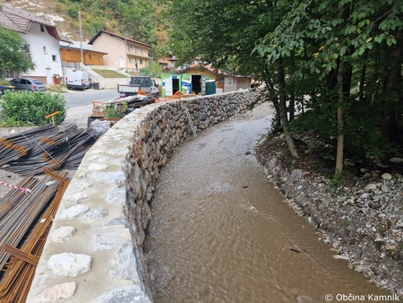 Sanacijska obnova vodotokov in hudournikov po poplavah (7)
